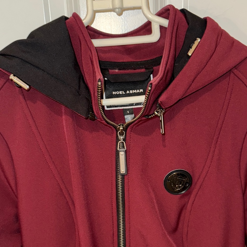 Noel Asmar Burgundy All Weather Rider Jacket - Picture 3 of 10